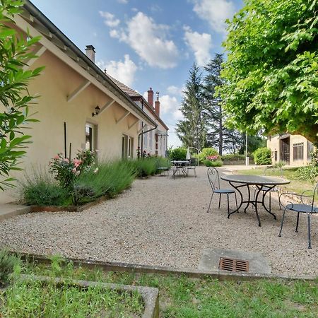 La Fontenelle - Lovely Holiday House With Swimming Pool Cuisery Exteriör bild
